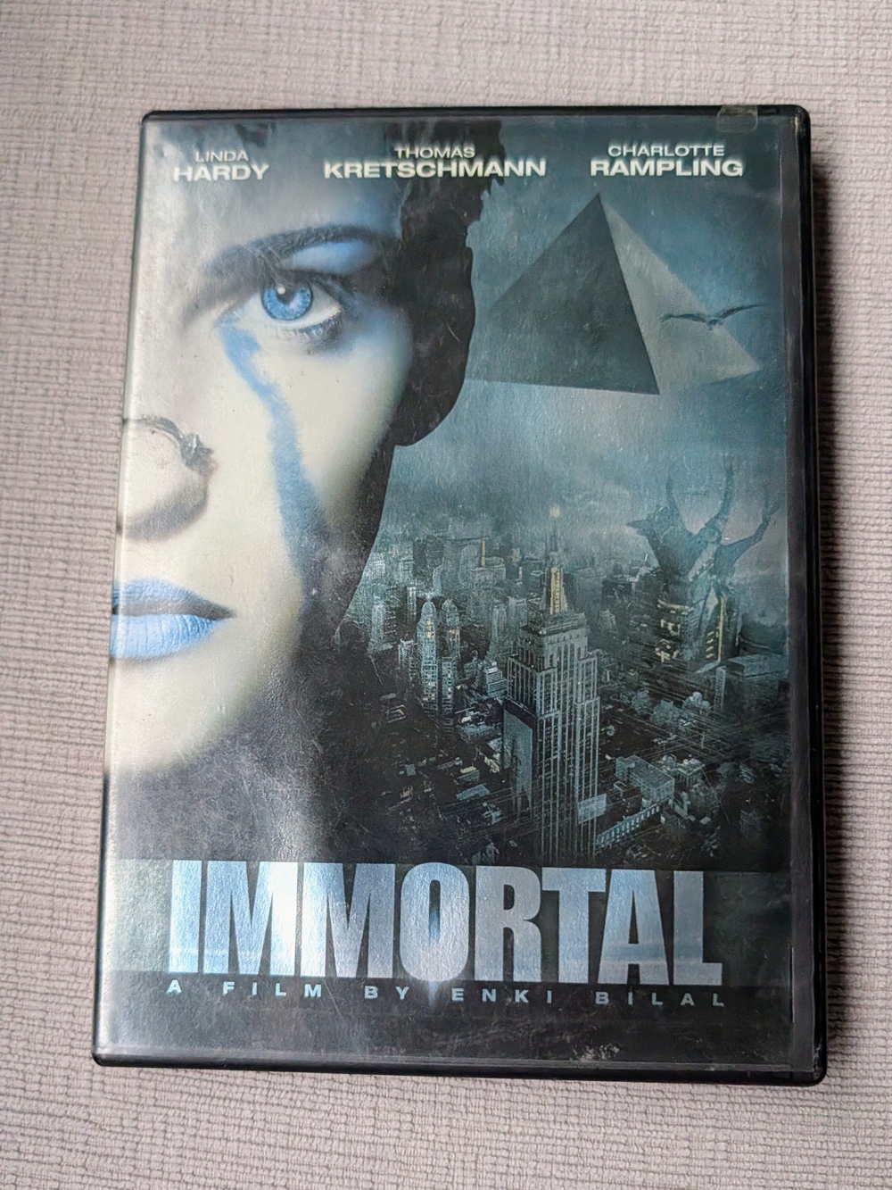 Immortal (A Film by Enki Bilal) Movie Cover Art - Blue
